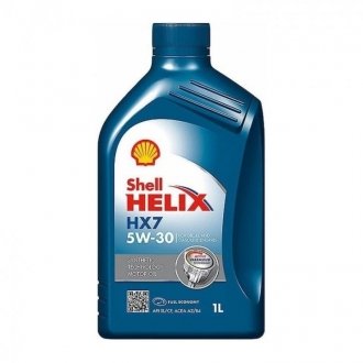 Моторна олива, 1л SHELL Helix HX7 5W-30 (SL/CF A3/B4) (1L)