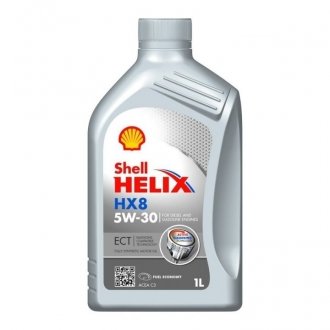 Моторна олива, 1л SHELL Helix HX8 ECT C3+OEM 5W-30 (VW 504.00/507.00) (1L)