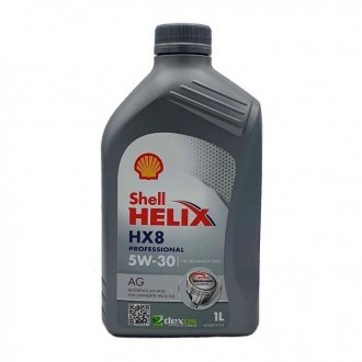 Моторна олива, 1л SHELL Helix HX8 Professional AG 5W-30 (1L)