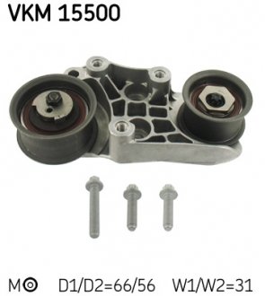 Шків натяжний SKF VKM 15500