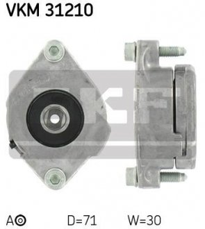 Натяжний ролик, поліклиновий ремінь SKF VKM 31210