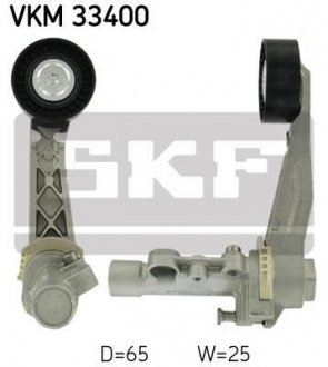 Натяжний ролик, поліклиновий ремінь SKF VKM 33400