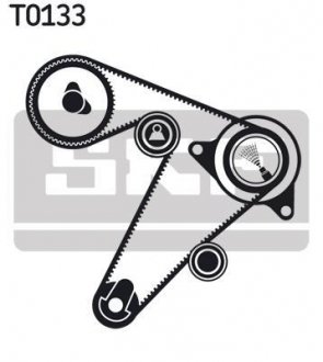 Комплект ременя ГРМ (Вир-во) SKF VKMA 06501