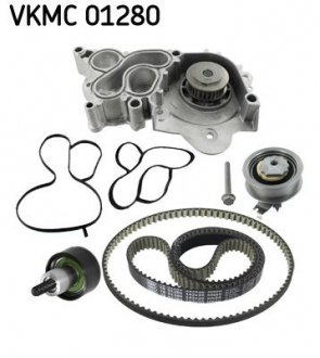 Ремкомплект ГРМ + помпа AUDI/VW A3/Golf "1,0-1,4 "11>> SKF VKMC 01280