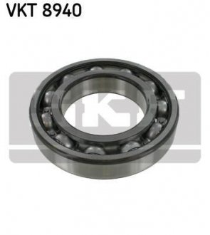 Підшипник трансмісії КПП кульковий 90x160x30 SKF VKT 8940