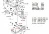 Комплект сайлентблоків задньої підвіски Ford Focus/Mazda 3/Volvo (S40) 99-10 (14шт) Solgy 201254 (фото 2)