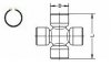 Хрестовина SPIDAN U 138 (фото 2)