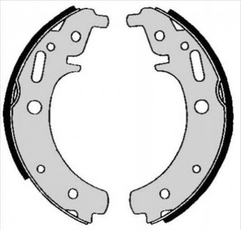 Гальмівні колодки барабанні STARLINE BC 05790