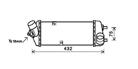 Інтеркулер HYUNDAI ACCENT (2006) 1.5 CRDI STARLINE HY4235 (фото 1)