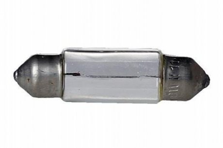 Лампа розжарювання 12V C5W T11x38 SV8.5-8 (38мм) (кратно 10) StartVOLT СтартВОЛЬТ VLSV8510