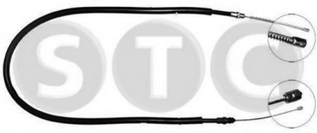 Трос гальмівний CLIO all (барабанний) DX/SX-RH/LH STC T480210