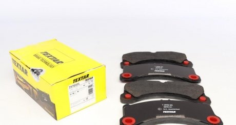 Колодки гальмівні (передні) Porsche Panamera 16- (Brembo) TEXTAR 2570101