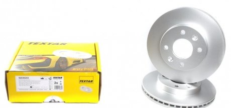 Диск гальмівний (передній) Renault Kangoo 1.2i/1.4i/1.9D 97-00 (238x20.1) (-ABS) PRO TEXTAR 92036203