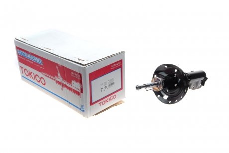 Амортизатор підвіски передній правий газомасляний Honda City 09-/Fit/Jazz 08- Tokico B2348