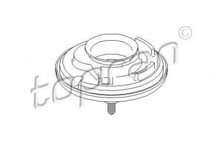 Тарелка пружины подвески TOPRAN / HANS PRIES 108299 (фото 1)