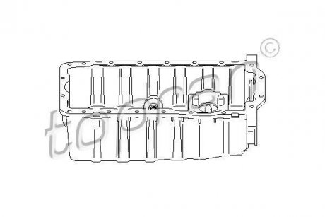 Масляний поддон TOPRAN / HANS PRIES 109616