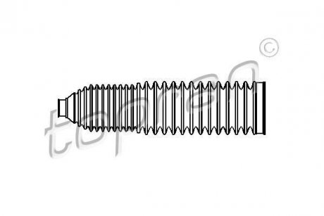 Пыльник тяги рулевой TOPRAN / HANS PRIES 110172
