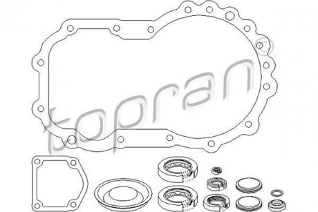 Комплект прокладок КПП TOPRAN / HANS PRIES 111408