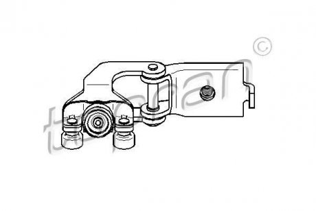 Ролик зсувних дверей TOPRAN / HANS PRIES 111446
