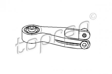Подушка двигателя зад. TOPRAN / HANS PRIES 206154