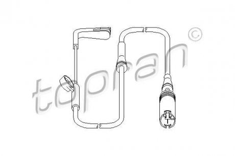 Датчик зносу гальмiвниx колодок TOPRAN / HANS PRIES 500993