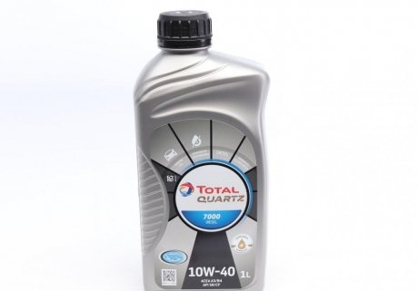 Олива моторна Quartz 7000 Diesel 10W40 (1 Liter) TOTAL 214111