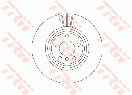 Диск гальмівний TRW DF6602S