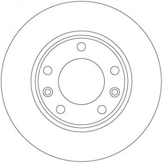Гальмівний диск TRW DF6910