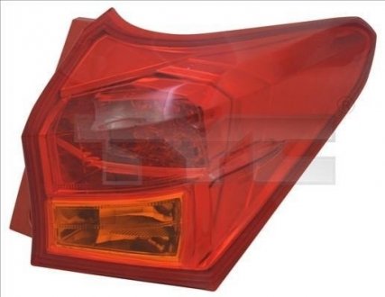 TOY AURIS прав. зад. ліхтарь - зовн. TYC 11-12553-01-2