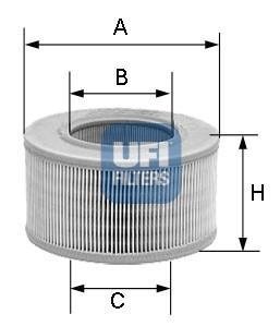 Повітряний фільтр UFI 27.354.00