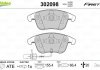 Гальмівні колодки дискові AUDI A4/A5/S5 "1,8-3,2 "F "07-17 Valeo 302098 (фото 2)