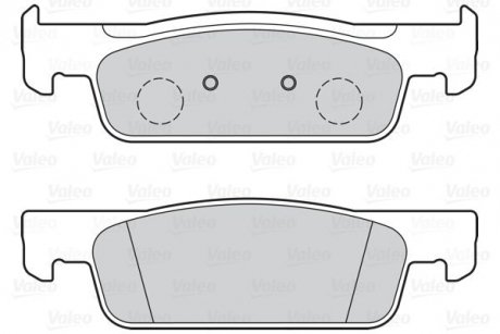 Гальмівні колодки дискові DACIA/RENAULT/SMART Logan/Sandero/Clio/Twingo/Fortwo/Forour "F "12>> Valeo 302150 (фото 1)