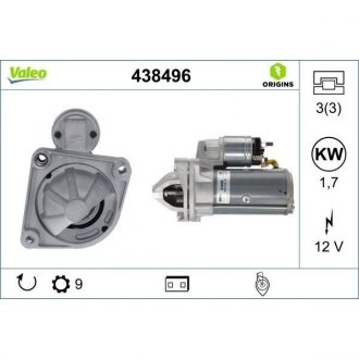 Стартер Valeo 438496