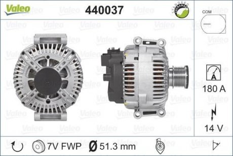 Генератор Valeo 440037 (фото 1)