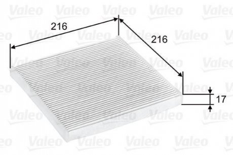 Фільтр салону Valeo 698796