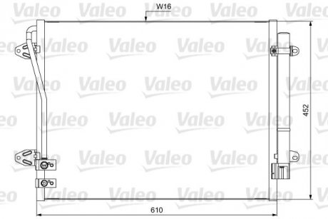 Радиатор Valeo 814039