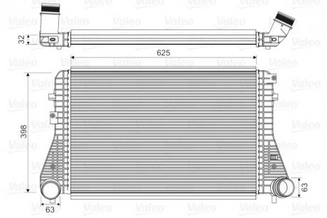 Інтеркулер VL Valeo 818674