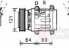 Компресор кондиціонера CHEVROLET CAPTIVA 2.0 VCDi 07/06- (вир-во) Van Wezel 0800K037 (фото 2)