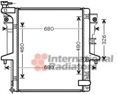 Радіатор (вир-во) Van Wezel 32002202