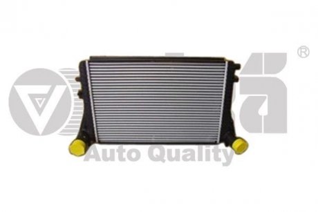 Радиатор интеркуллера Skoda Octavia (09-,14-),Yeti (10-)/VW Caddy (11-),Golf (09-),Jetta (06-),Passat (13-) Vika 11451021301 (фото 1)