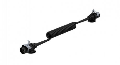 Спіральний електричний дріт (поліуретан, робоча довжина 3м, макс довжина 4,6м, штекери, кількість контактів: 7, тип штепсельної вилки: ABS EBS, кількість ліній: 2x4 5x1,5шт) MERCEDES ACTROS 04.96- Wabco 4460082440