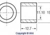 Втулка стартера WAI 62-1408 (фото 3)
