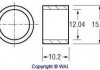 Втулка стартера WAI 62-2402 (фото 2)