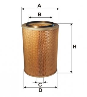 Повітряний фільтр WIX = FN AM404 WIX FILTERS 42208E