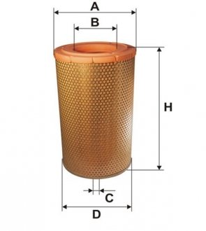 Повітряний фільтр WIX = FN AM464 WIX FILTERS 42411E