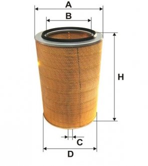 Фільтр повітряний WIX = FN AM457 WIX FILTERS 93114E