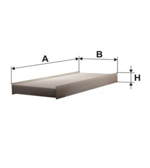 Фільтр салону WIX = FN K1041 WIX FILTERS 93116E