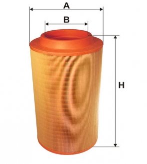 Фільтр повітряний /200/6 (вир-во WIX-FILTERS) WIX FILTERS 93241E