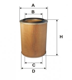 Фільтр повітряний TATRA (вир-во WIX-FILTERS) WIX FILTERS 93345E