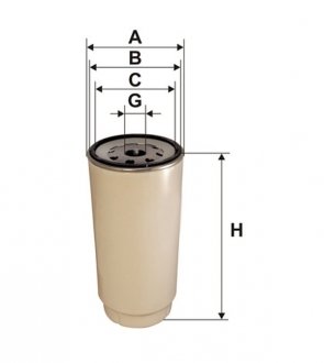 Паливний фільтр WIX = FN PP967/1 WIX FILTERS 95102E